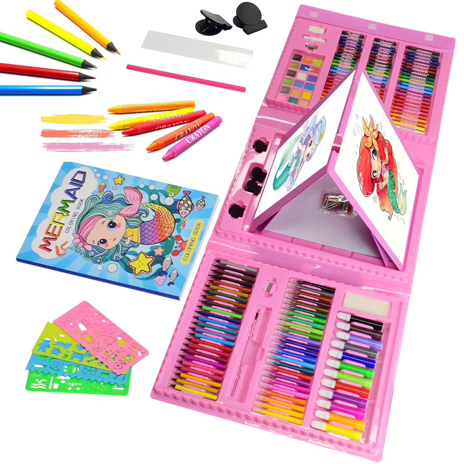 Amazon.com: Haboqo Art Supplies for Kids,230PCS Drawing Kits Art